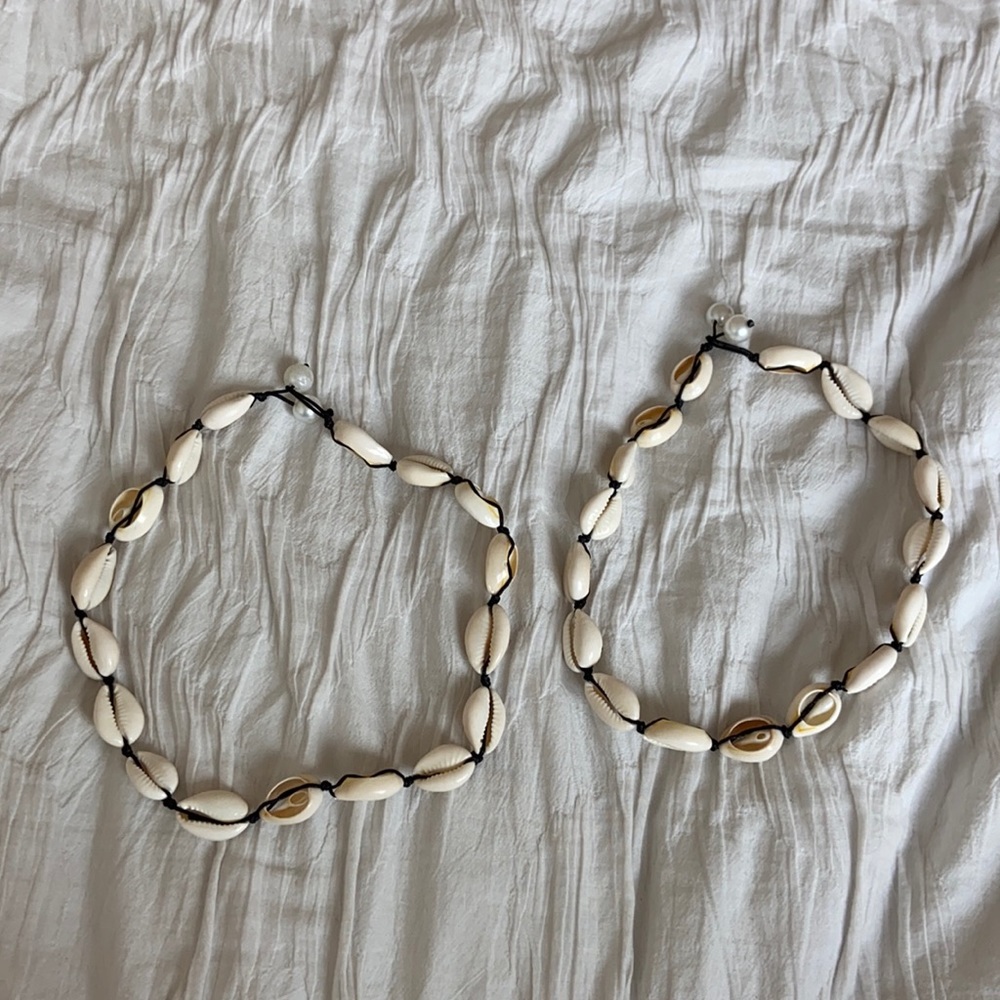 Two cute sea shell necklace